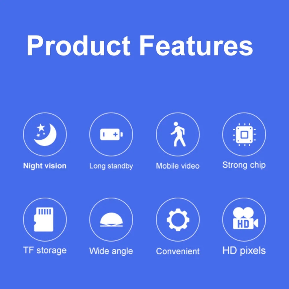 Mini WiFi Camera A9 Mini Camera APP Remote Monitor Home Security 1080P Camera IR Wireless Camera Home Cam with Night Vision and Motion Detection for Indoor and Outdoor