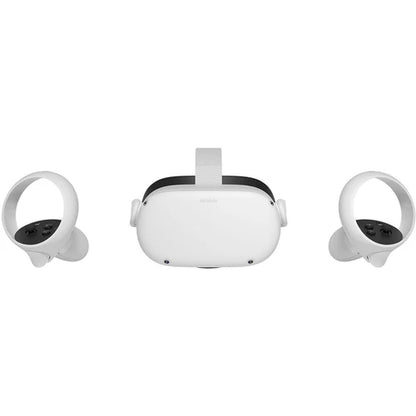 Oculus Quest 2 Advanced All-In-One Virtual Reality Gaming Headset with 2 Silicone Mask Pad & Face Cover