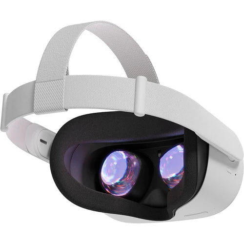 Oculus Quest 2 Advanced All-In-One Virtual Reality Gaming Headset with 2 Silicone Mask Pad & Face Cover